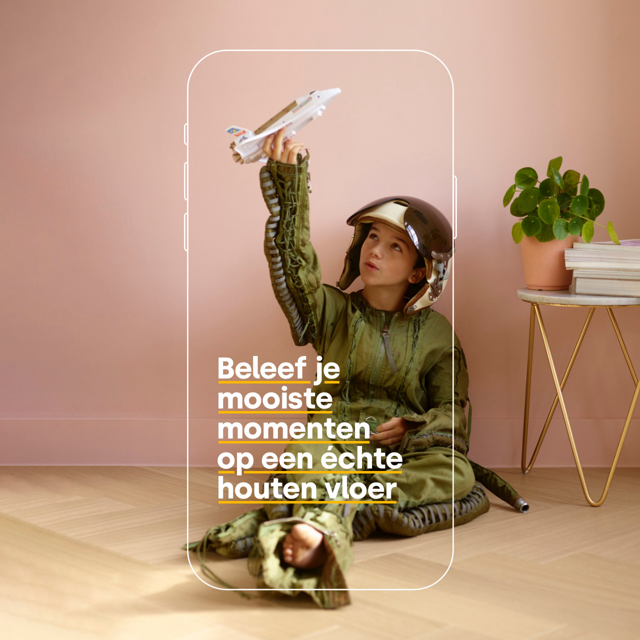 It's good to live on wood 3 design social media post voor instagram stories Parky branding