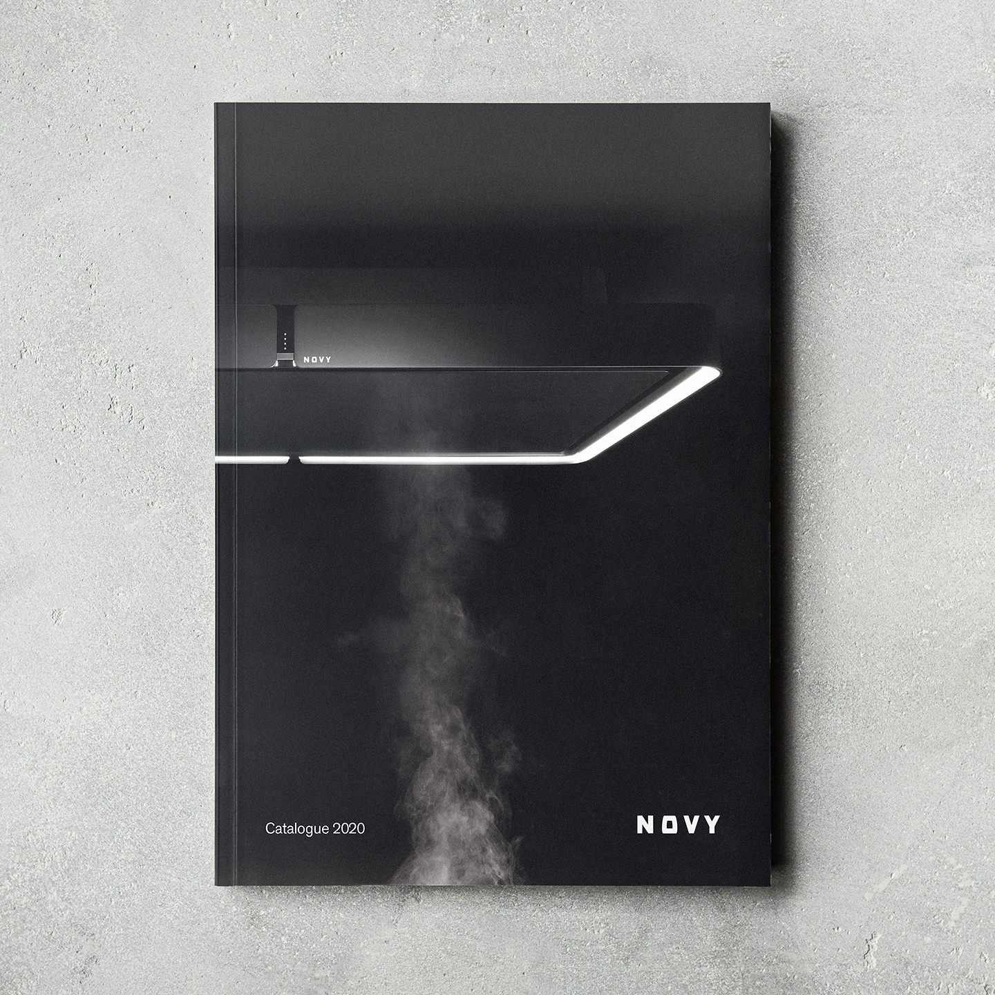 Cover van de nieuwe Novy catalogus, zorgvuldig bedacht en gecreëerd door Focus Advertising