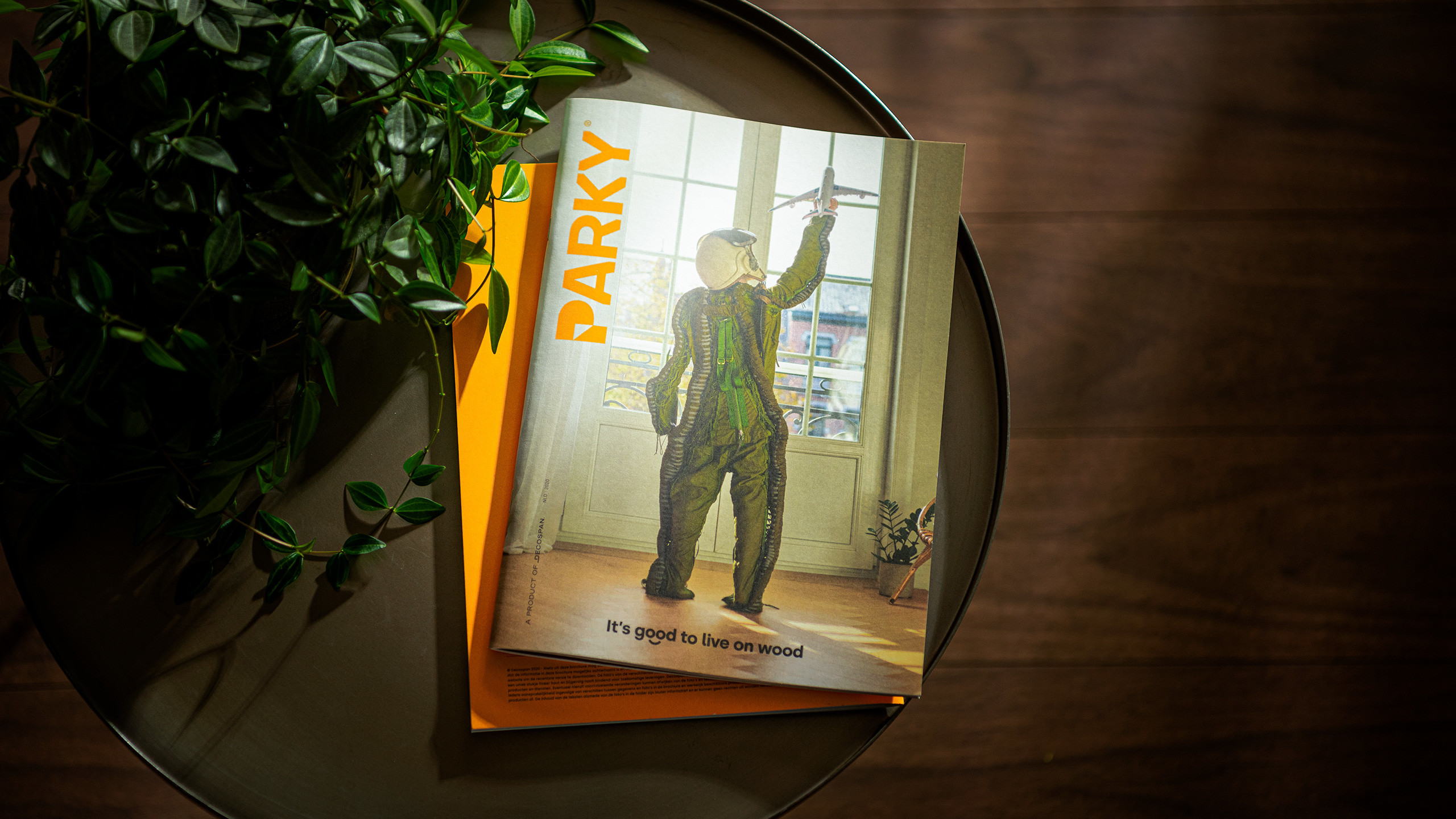 nieuw brochure design voor de Parky rebranding